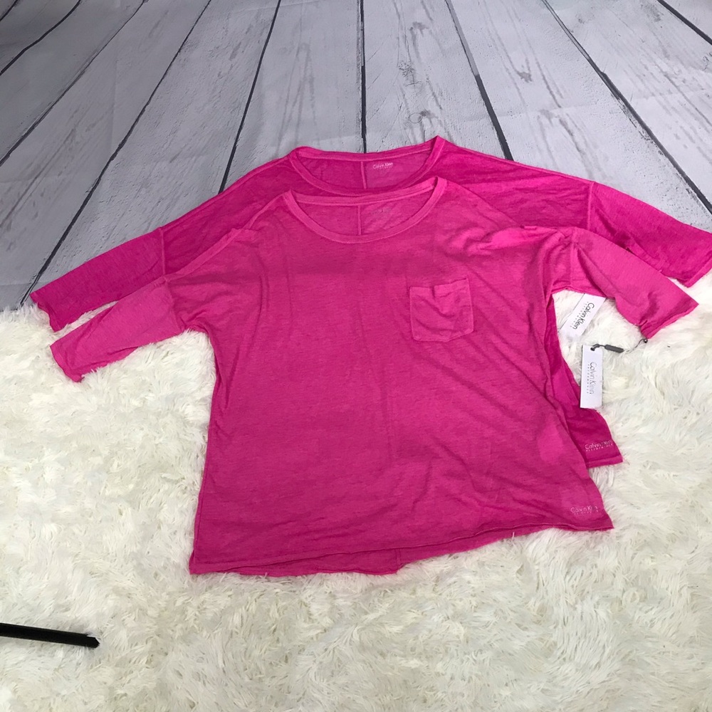 Calvin Klein Performance Long Sleeve Tee Shirt NWT - Picture 6 of 8